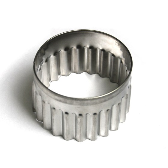 Corta Pastas Rizado Redondo