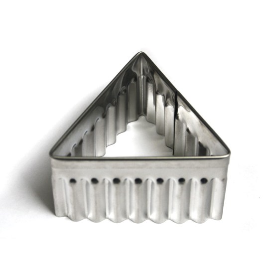 Corta Pastas Rizado Triángulo